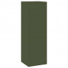 Stojak na rośliny 2 pcs oliwkowy 24 x 24 x 75 cm Stal