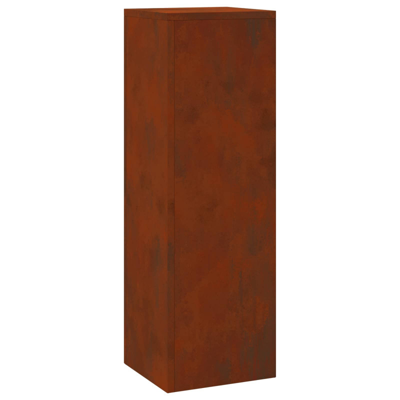 Stojak na rośliny 2 pcs Rdzawy 24 x 24 x 75 cm