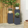 Stojak na rośliny 3 pcs Antracyt Stal