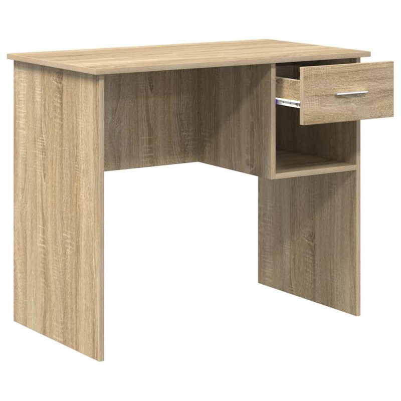 Biurko Dąb Sonoma 90 x 49 x 75 cm Materiał drewnopochodny