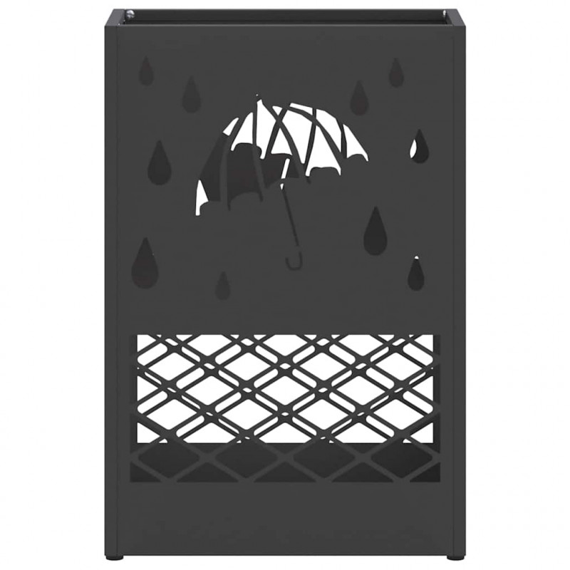Stojak na parasol Czarny 28 x 12 x 41 cm Stal