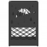Stojak na parasol Czarny 28 x 12 x 41 cm Stal