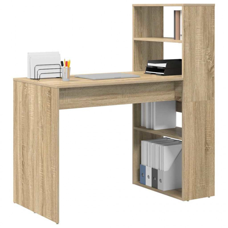 Biurko Dąb Sonoma 113 x 54 x 120 cm Materiał drewnopochodny