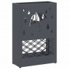Stojak na parasol Antracyt 28 x 12 x 41 cm Stal