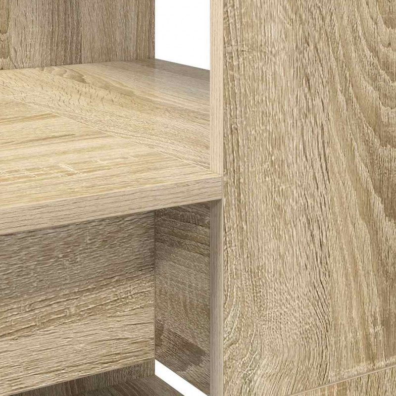 Biurko Dąb Sonoma 113 x 54 x 120 cm Materiał drewnopochodny