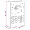 Stojak na parasol Antracyt 28 x 12 x 41 cm Stal