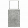 Biurko Betonowy szary 113 x 54 x 120 cm Materiał drewnopochodny
