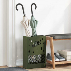 Stojak na parasol oliwkowy 28 x 12 x 41 cm Stal
