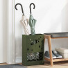 Stojak na parasol oliwkowy 28 x 12 x 41 cm Stal