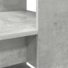 Biurko Betonowy szary 113 x 54 x 120 cm Materiał drewnopochodny