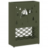 Stojak na parasol oliwkowy 28 x 12 x 41 cm Stal