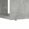 Biurko Betonowy szary 113 x 54 x 120 cm Materiał drewnopochodny