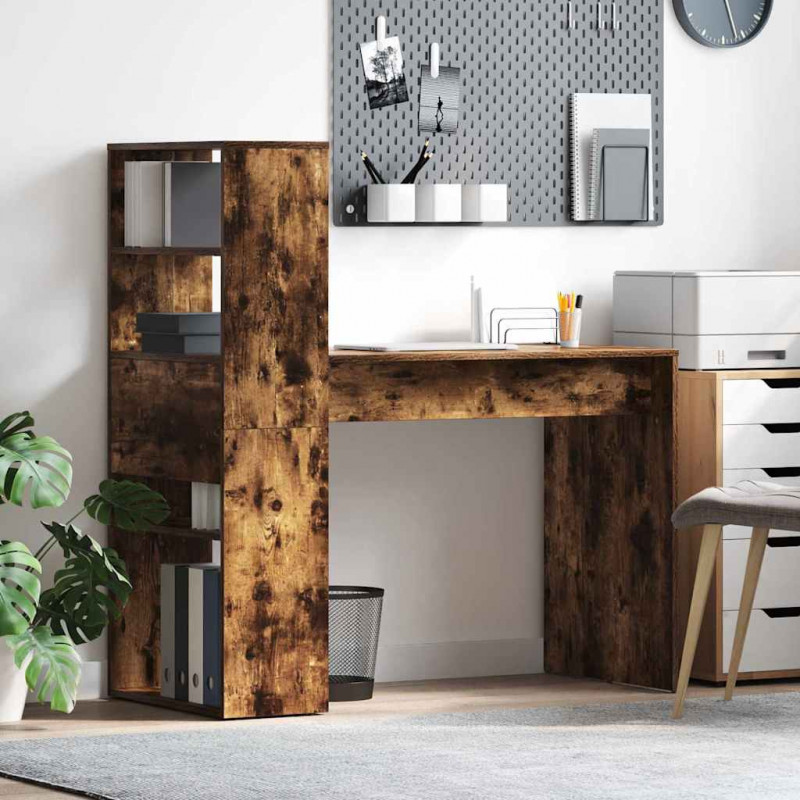 Biurko Dąb wędzony 113 x 54 x 120 cm Materiał drewnopochodny
