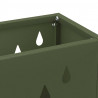 Stojak na parasol oliwkowy 28 x 12 x 41 cm Stal