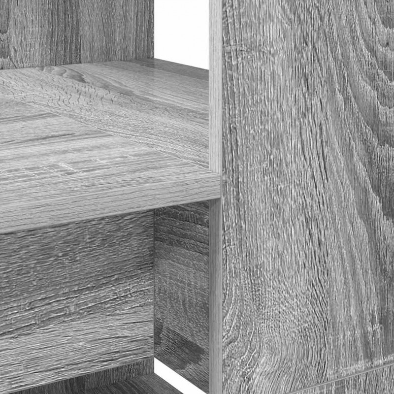 Biurko Szary Sonoma 113 x 54 x 120 cm Materiał drewnopochodny