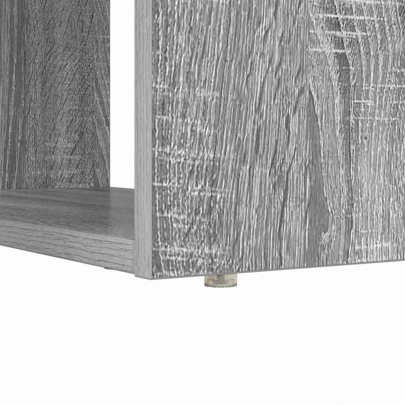 Biurko Szary Sonoma 113 x 54 x 120 cm Materiał drewnopochodny