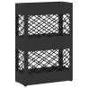 Stojak na parasol Czarny 28 x 12 x 41 cm Stal