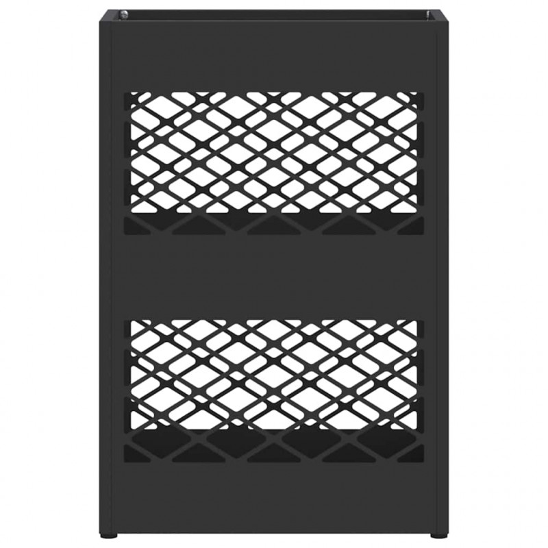 Stojak na parasol Czarny 28 x 12 x 41 cm Stal