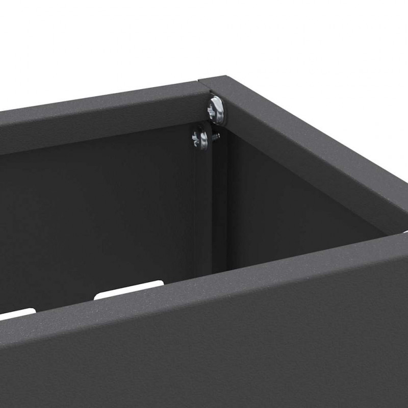 Stojak na parasol Czarny 28 x 12 x 41 cm Stal