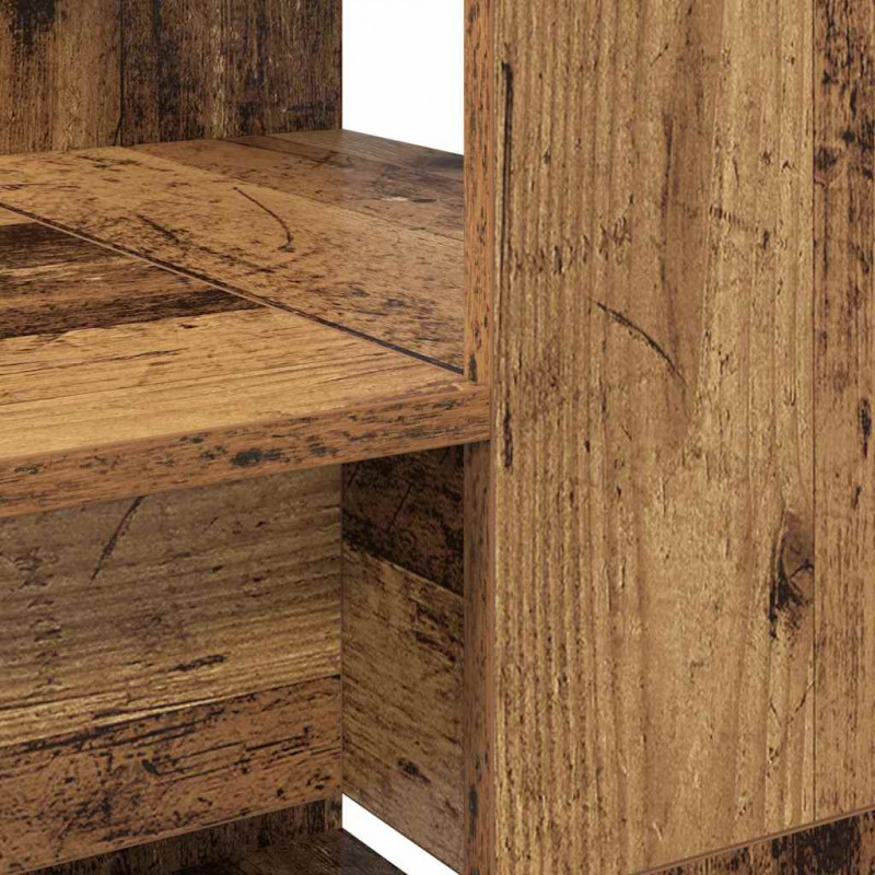 Biurko Stare drewno 113 x 54 x 120 cm Materiał drewnopochodny