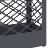 Stojak na parasol Antracyt 28 x 12 x 41 cm Stal
