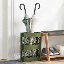 Stojak na parasol oliwkowy 28 x 12 x 41 cm Stal