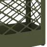 Stojak na parasol oliwkowy 28 x 12 x 41 cm Stal