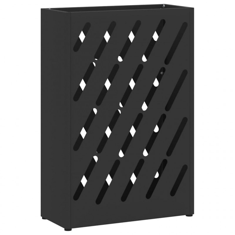 Stojak na parasol Czarny 28 x 12 x 41 cm Stal