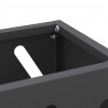 Stojak na parasol Czarny 28 x 12 x 41 cm Stal