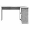 Biurko Betonowy szary 142 x 102 x 73 cm Materiał drewnopochodny
