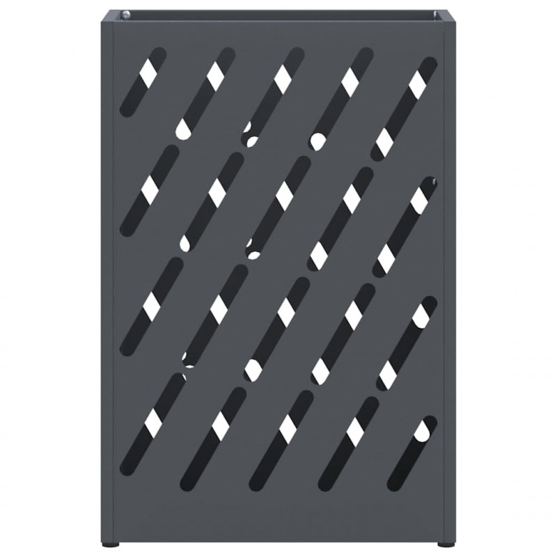 Stojak na parasol Antracyt 28 x 12 x 41 cm Stal