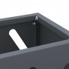 Stojak na parasol Antracyt 28 x 12 x 41 cm Stal