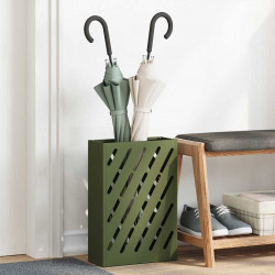 Stojak na parasol oliwkowy 28 x 12 x 41 cm Stal