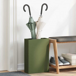 Stojak na parasol oliwkowy 28 x 12 x 41 cm Stal