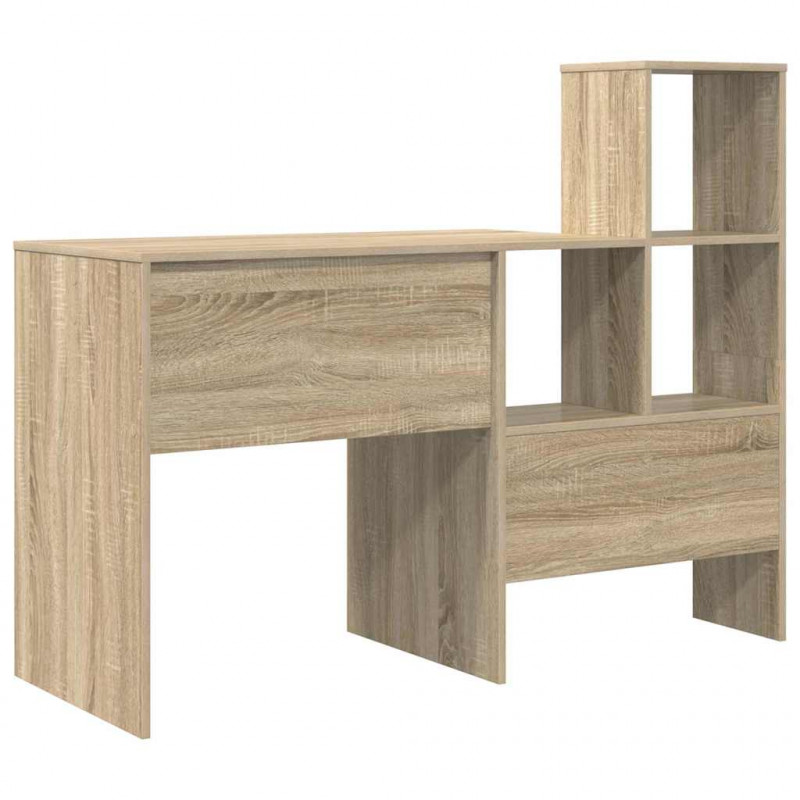 Biurko Dąb Sonoma 131,5 x 50 x 106,5 cm Materiał drewnopochodny