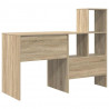 Biurko Dąb Sonoma 131,5 x 50 x 106,5 cm Materiał drewnopochodny