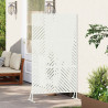 Ekran prywatności Biały 100 x 50 x 180 cm Stal