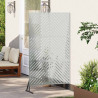 Ekran prywatności Szary 100 x 50 x 180 cm Stal