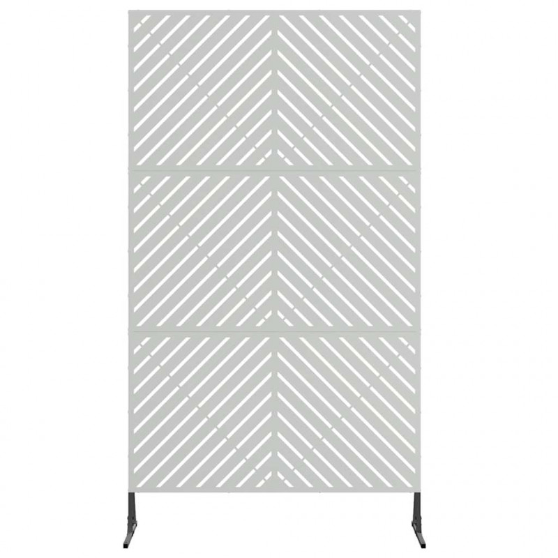 Ekran prywatności Szary 100 x 50 x 180 cm Stal