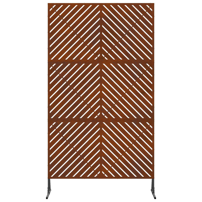 Ekran prywatności Szary 100 x 50 x 180 cm Stal