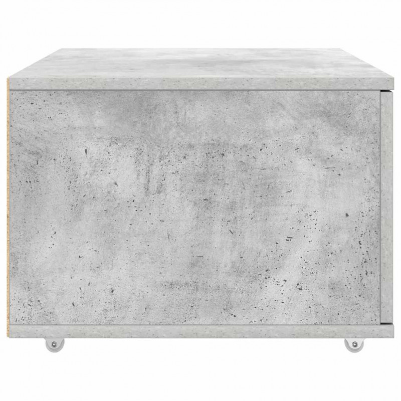 Szafka z Szufladami z kołem Betonowy szary 55 x 45 x 31 cm