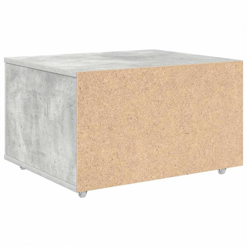 Szafka z Szufladami z kołem Betonowy szary 55 x 45 x 31 cm