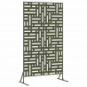 Ekran prywatności Oliwkowy 100 x 50 x 180 cm Stal