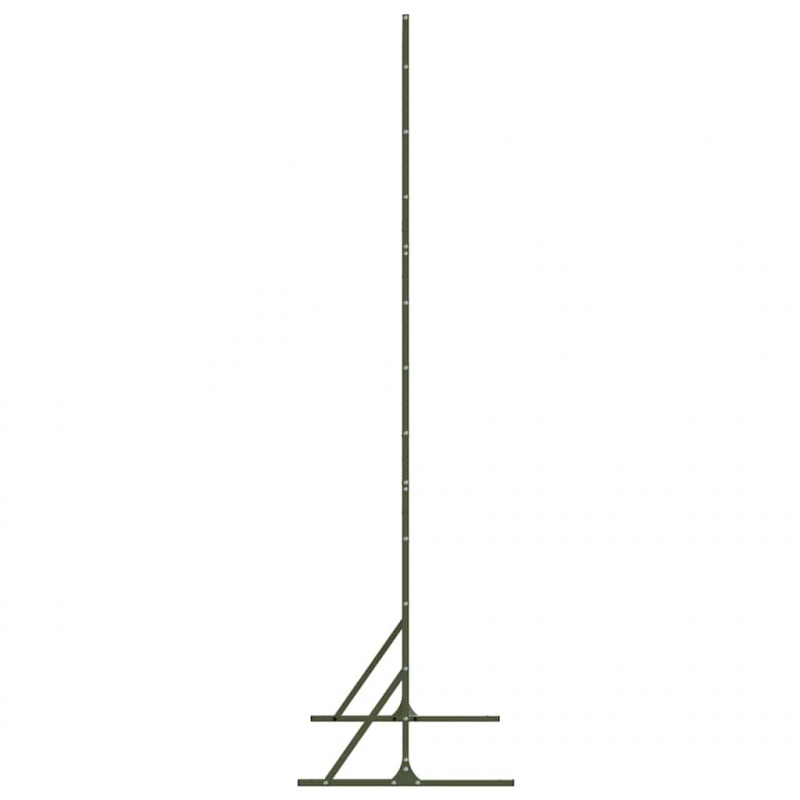 Ekran prywatności Oliwkowy 100 x 50 x 180 cm Stal