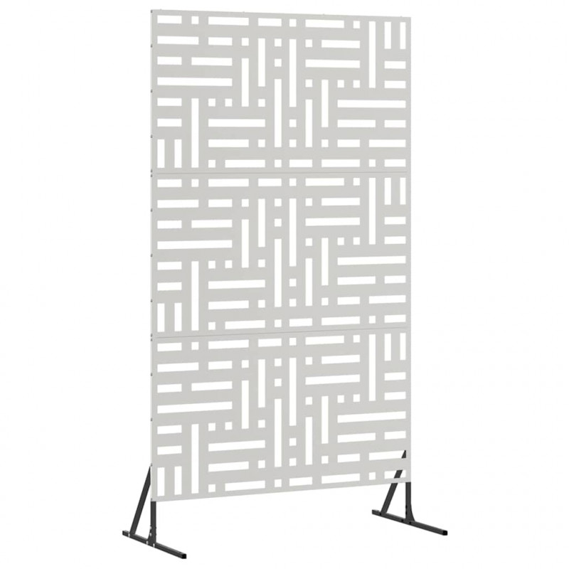 Ekran prywatności Szary 100 x 50 x 180 cm Stal