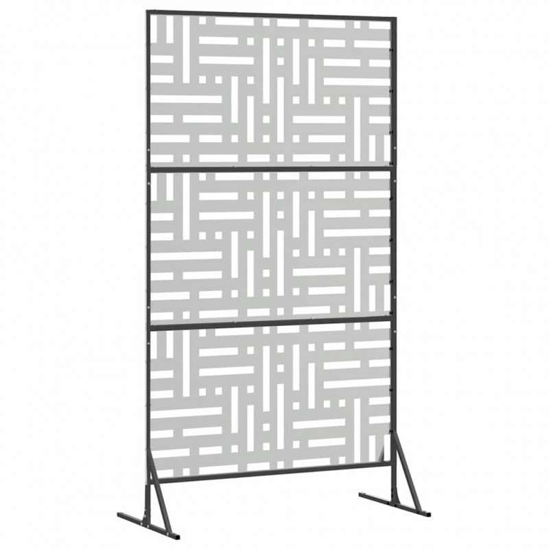 Ekran prywatności Szary 100 x 50 x 180 cm Stal