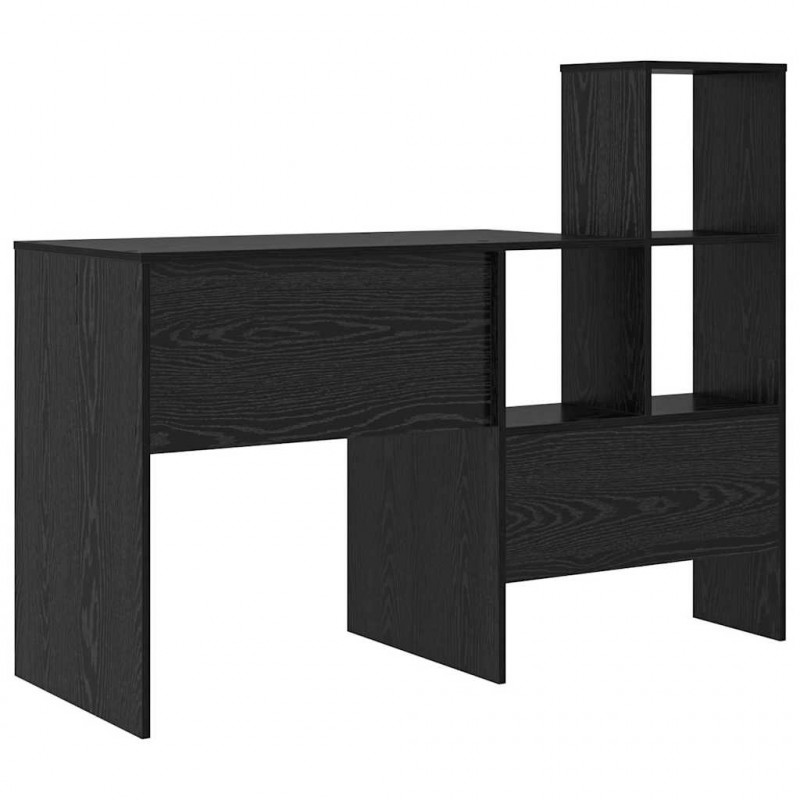 Biurko Czarny Dąb 100 x 40 x 90 cm Materiał drewnopochodny