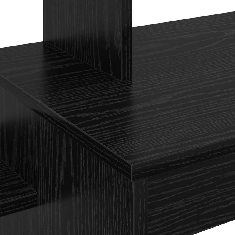 Biurko Czarny Dąb 100 x 40 x 90 cm Materiał drewnopochodny