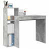 Biurko Betonowy szary 100 x 40 x 90 cm Materiał drewnopochodny
