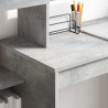 Biurko Betonowy szary 100 x 40 x 90 cm Materiał drewnopochodny
